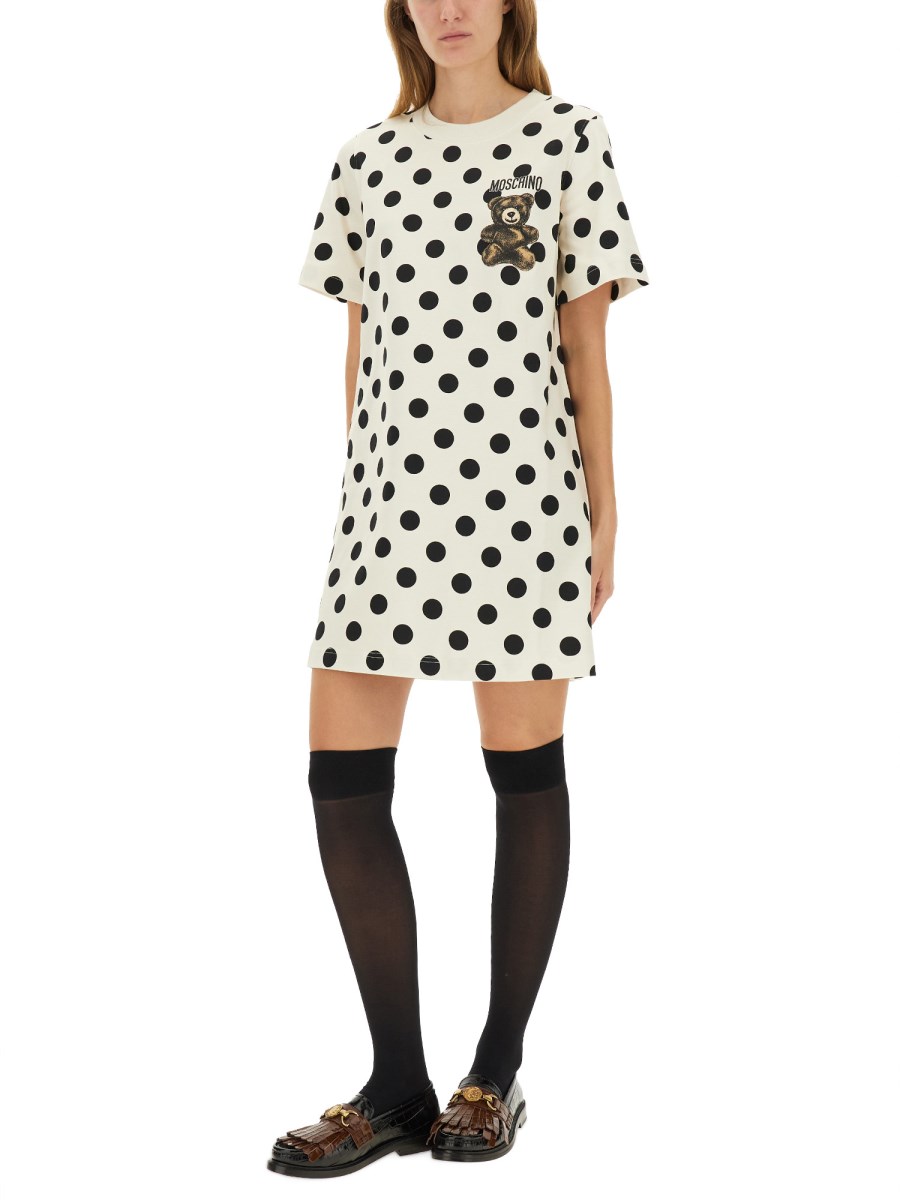 ABITO TEDDY POLKA DOTS