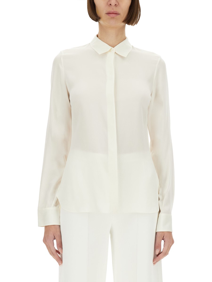 CAMICIA IN GEORGETTE DI SETA 