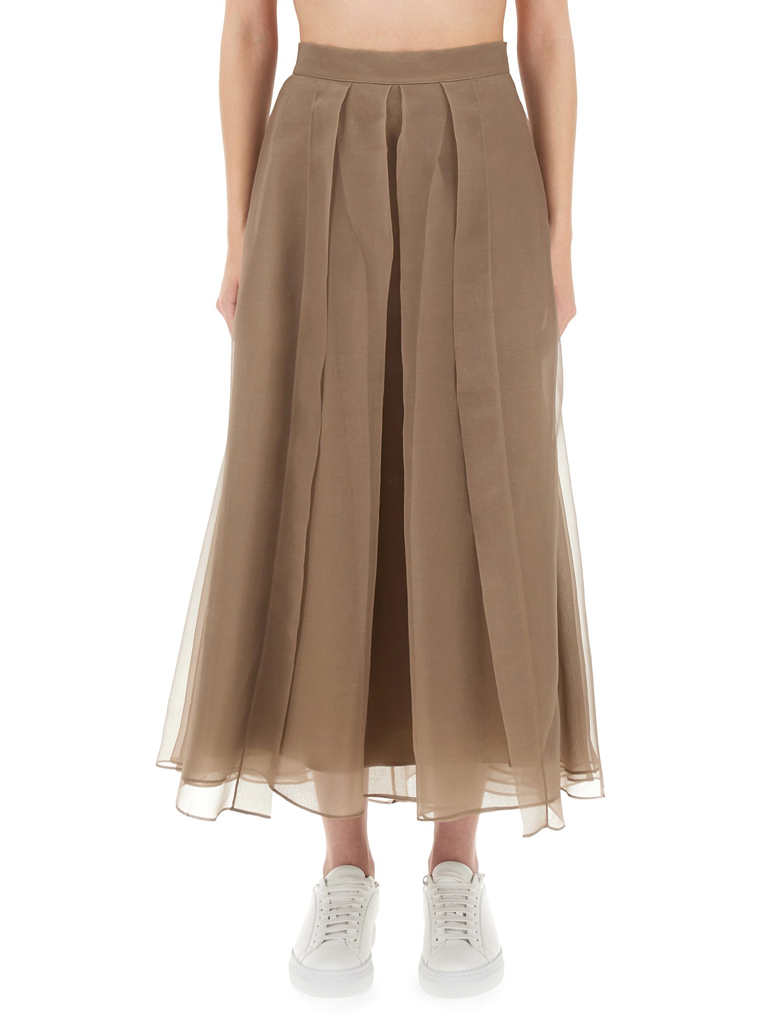 Brunello Cucinelli "paneled Circle" Skirt