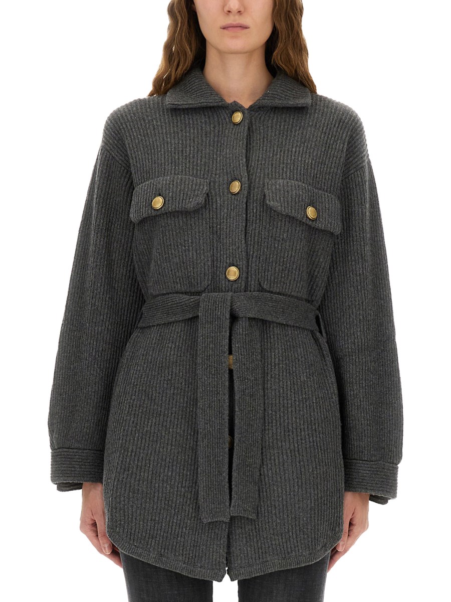 CARDIGAN CON CINTURA