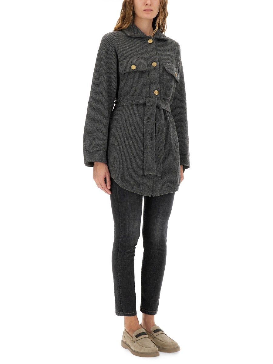 CARDIGAN CON CINTURA