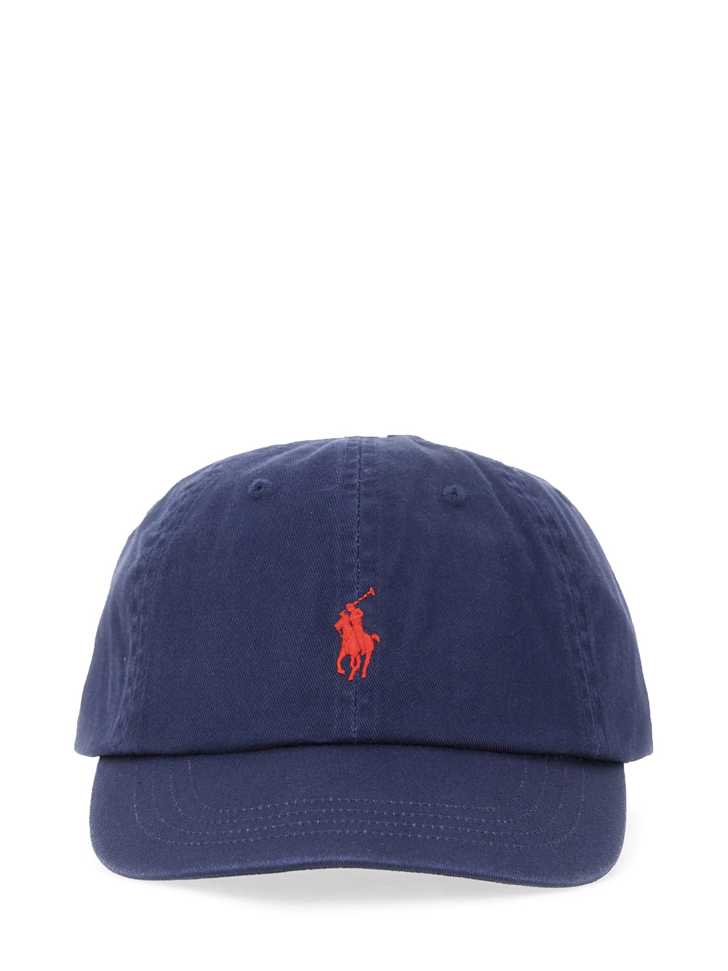 Polo Ralph Lauren Baseball Hat With Logo In Blue