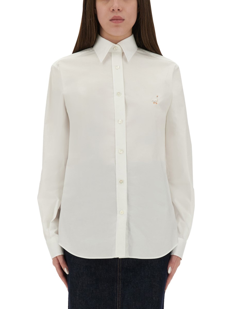 CAMICIA CON RICAMO GOOSE