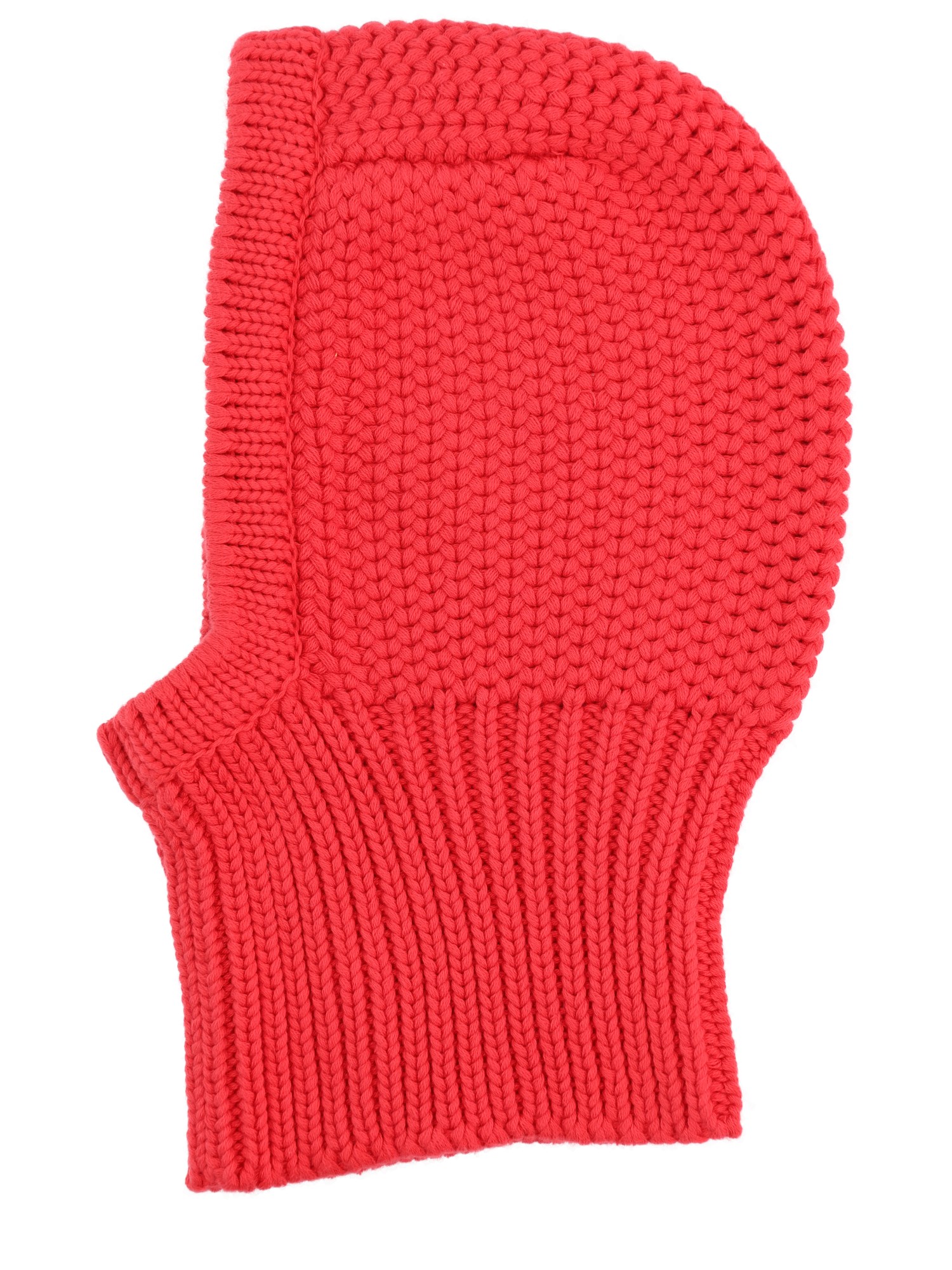 Ymc You Must Create Rick-rack Knitted Balaclava In Red
