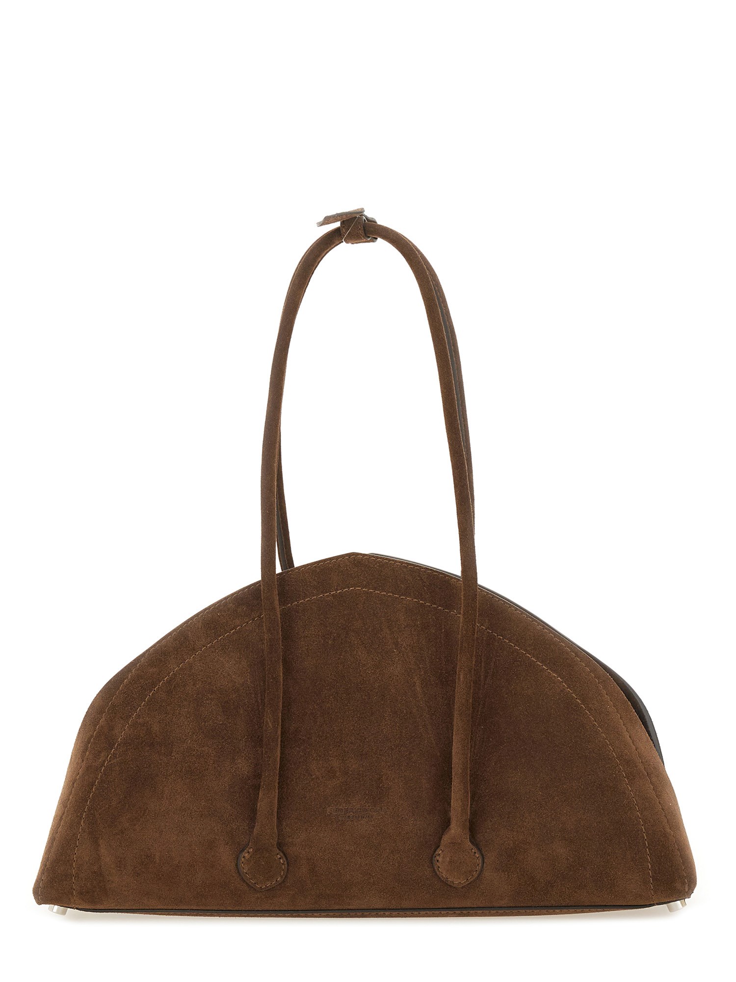 Federico Cina Brown Tortellino Shoulder Bag In Brown