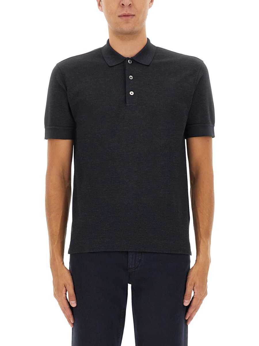 POLO IN MISTO COTONE