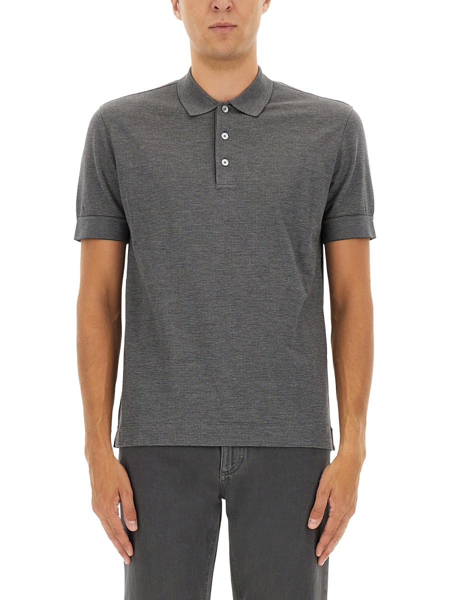 POLO IN MISTO COTONE 