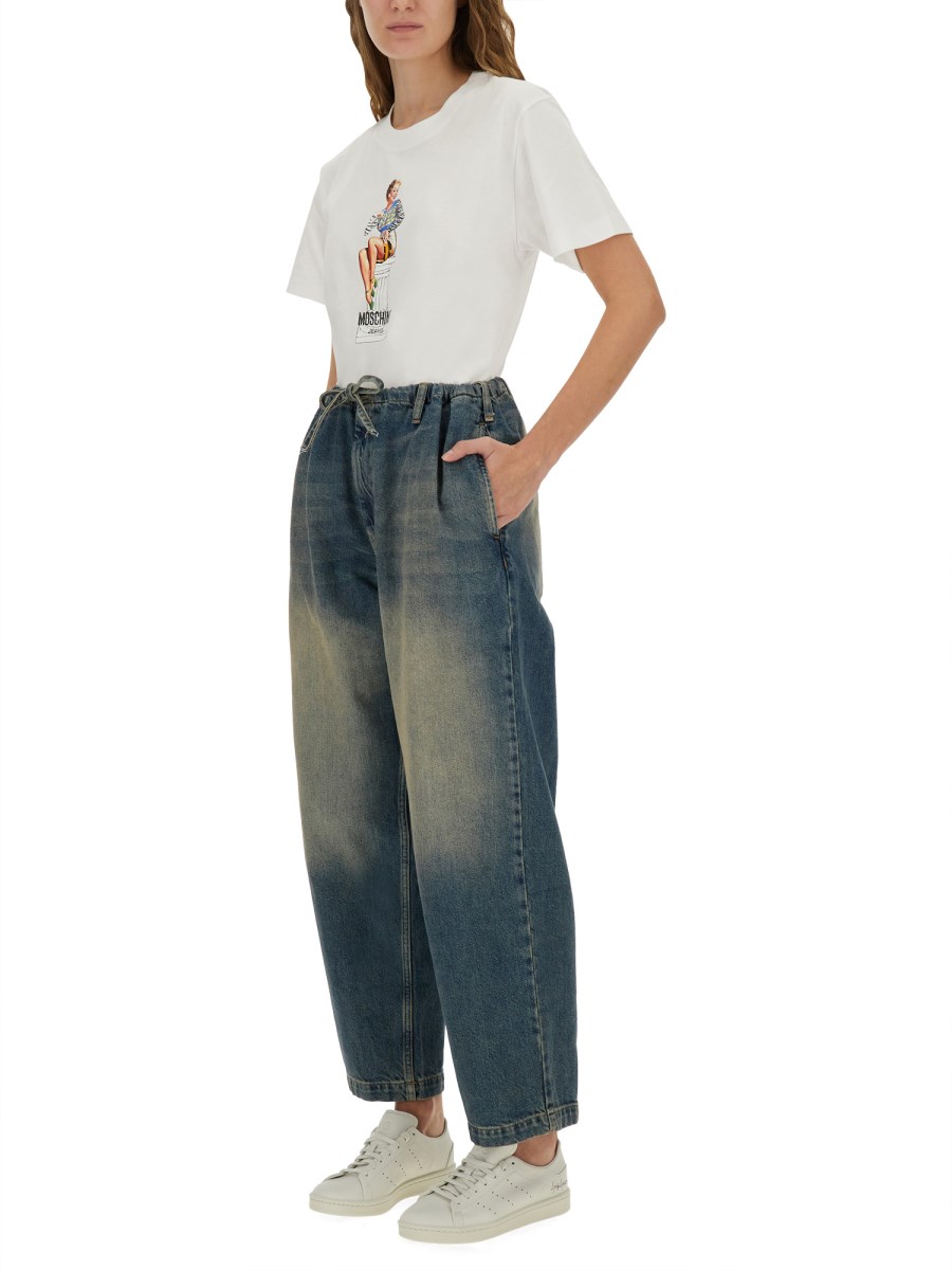 PANTALONE IN DENIM DI COTONE