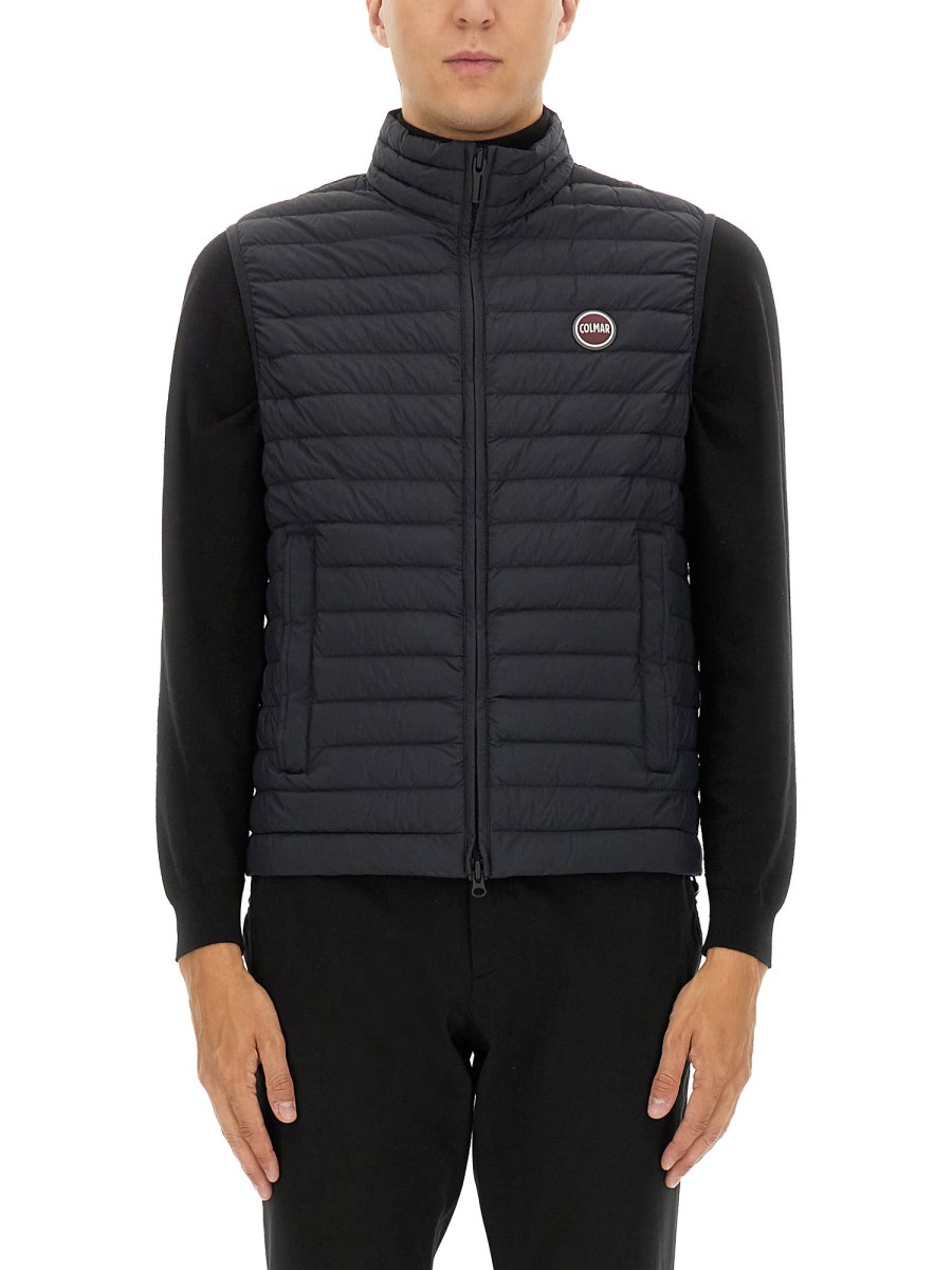 GILET IN PIUMA LEGGERA CON COULISSE
