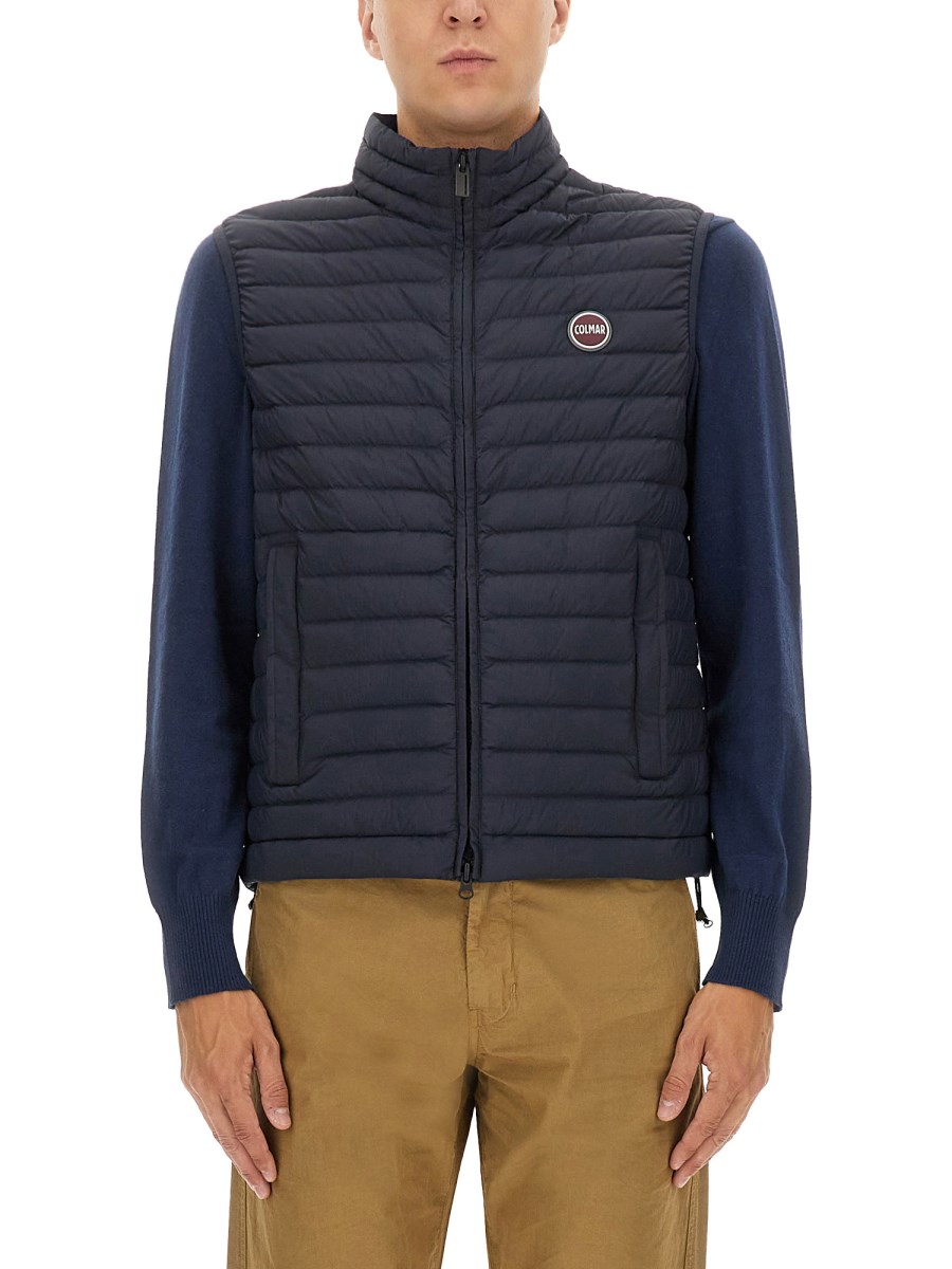 GILET IN PIUMA LEGGERA CON COULISSE