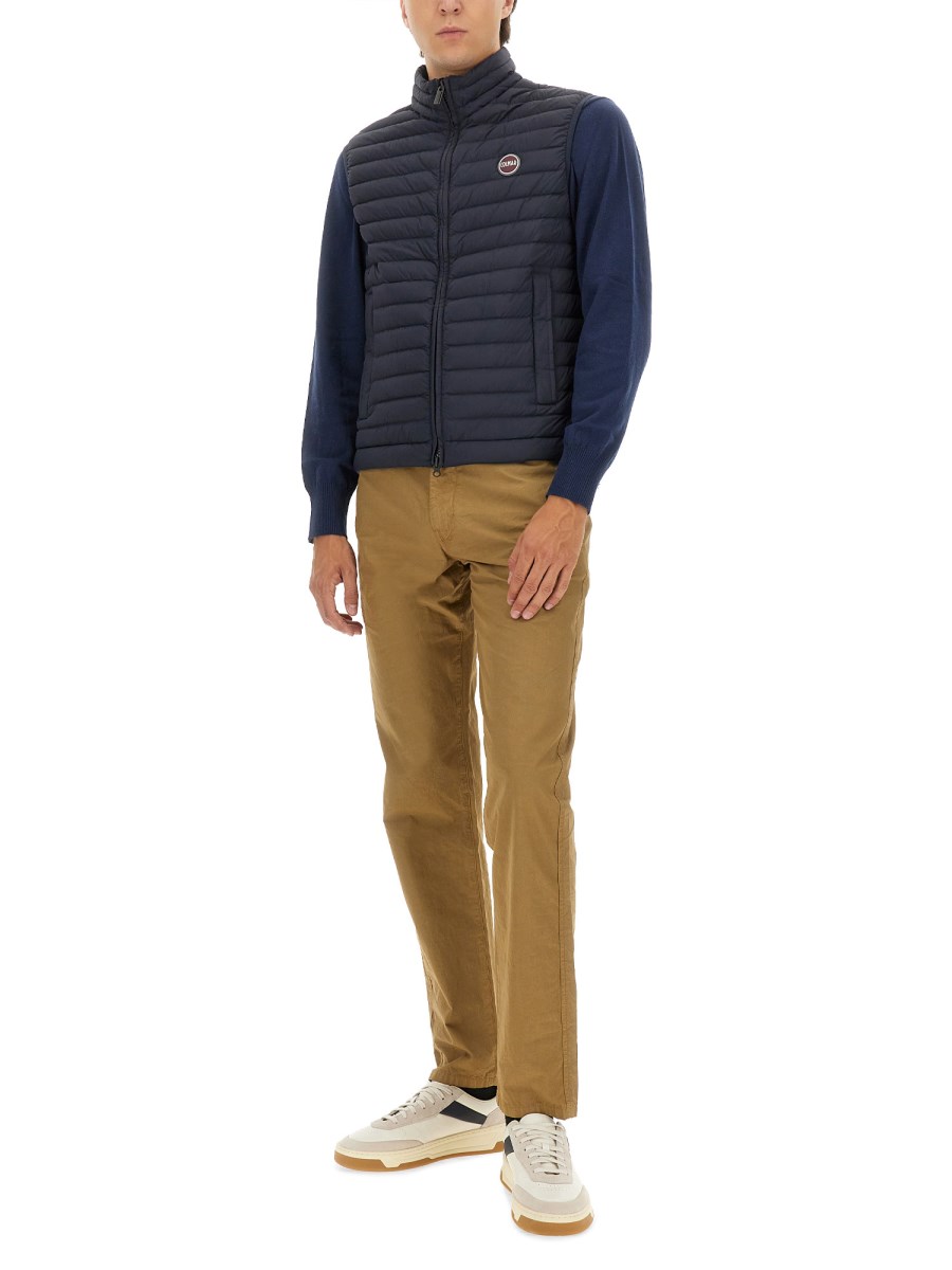 GILET IN PIUMA LEGGERA CON COULISSE