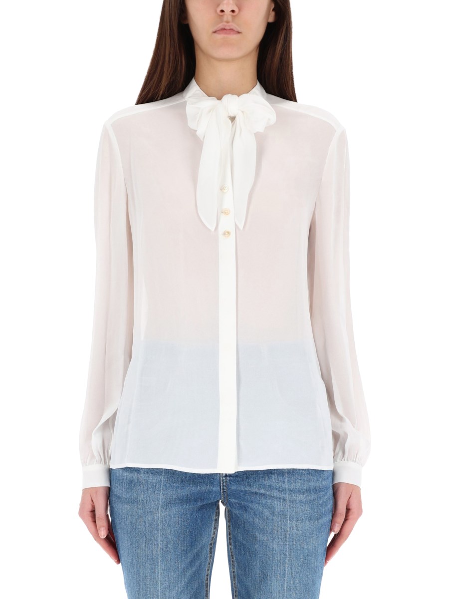 CAMICIA CON FIOCCO