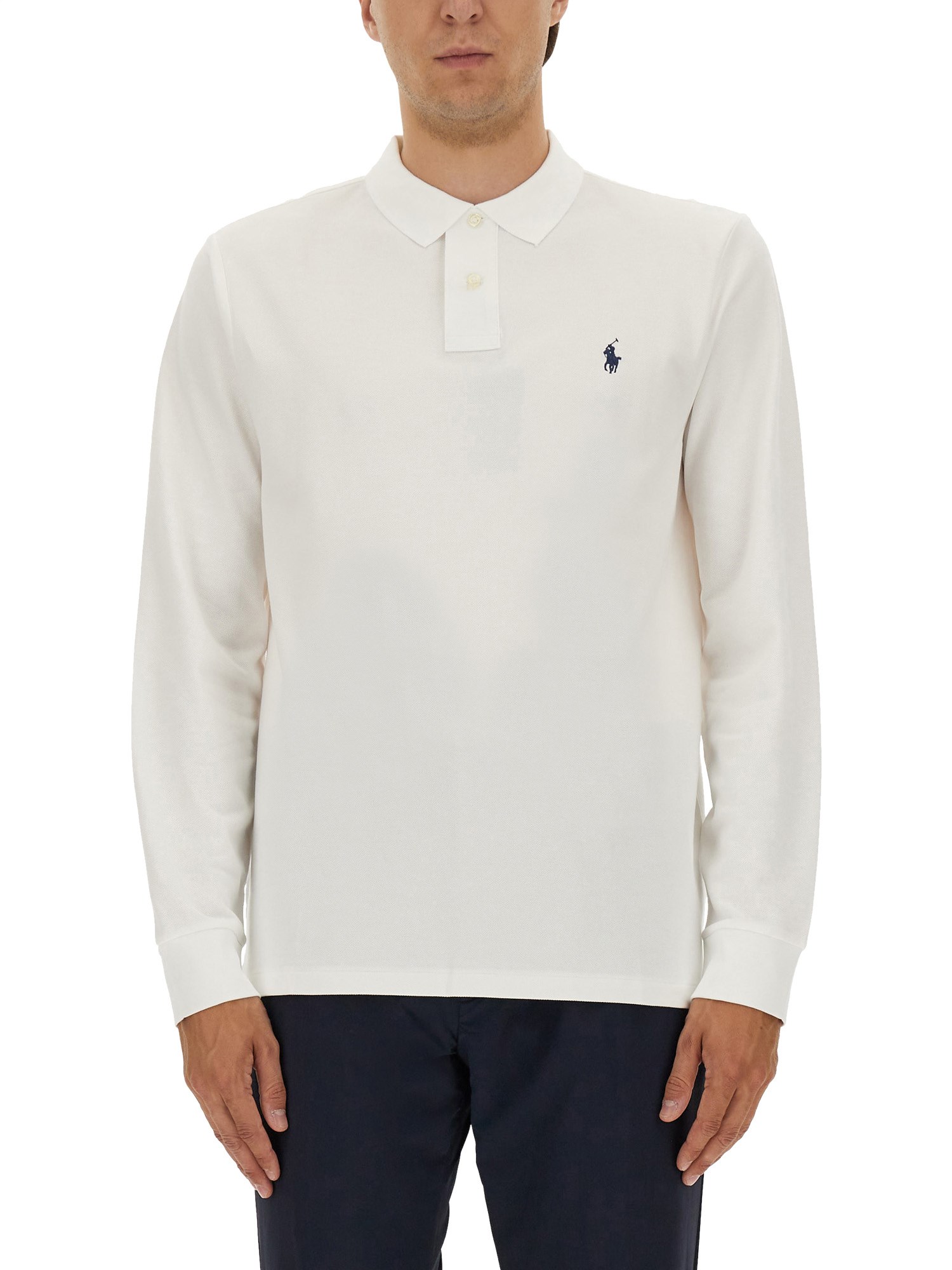 Polo Ralph Lauren Cotton Polo In White