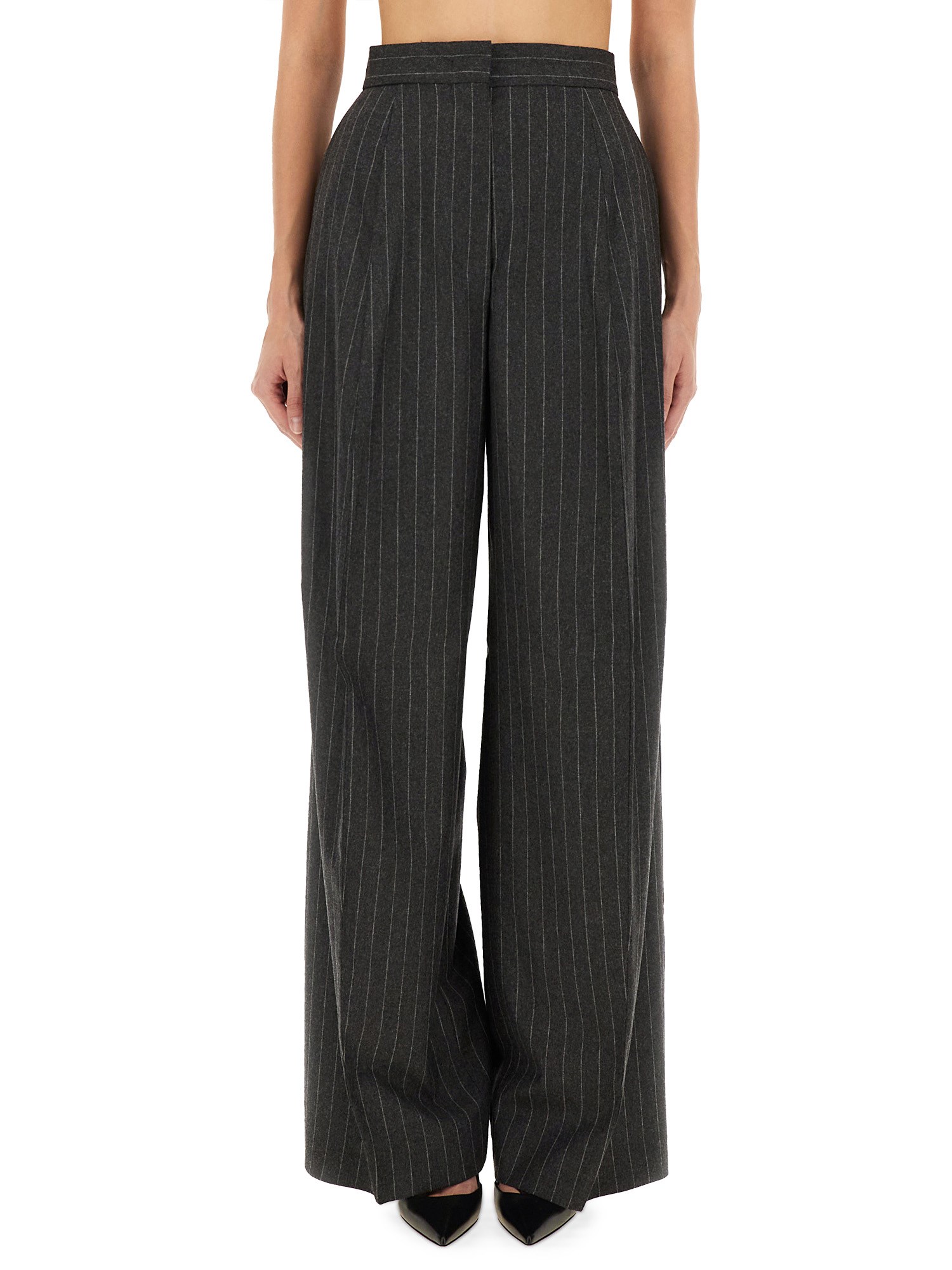 Sportmax Pants "belgium1234" In Gray