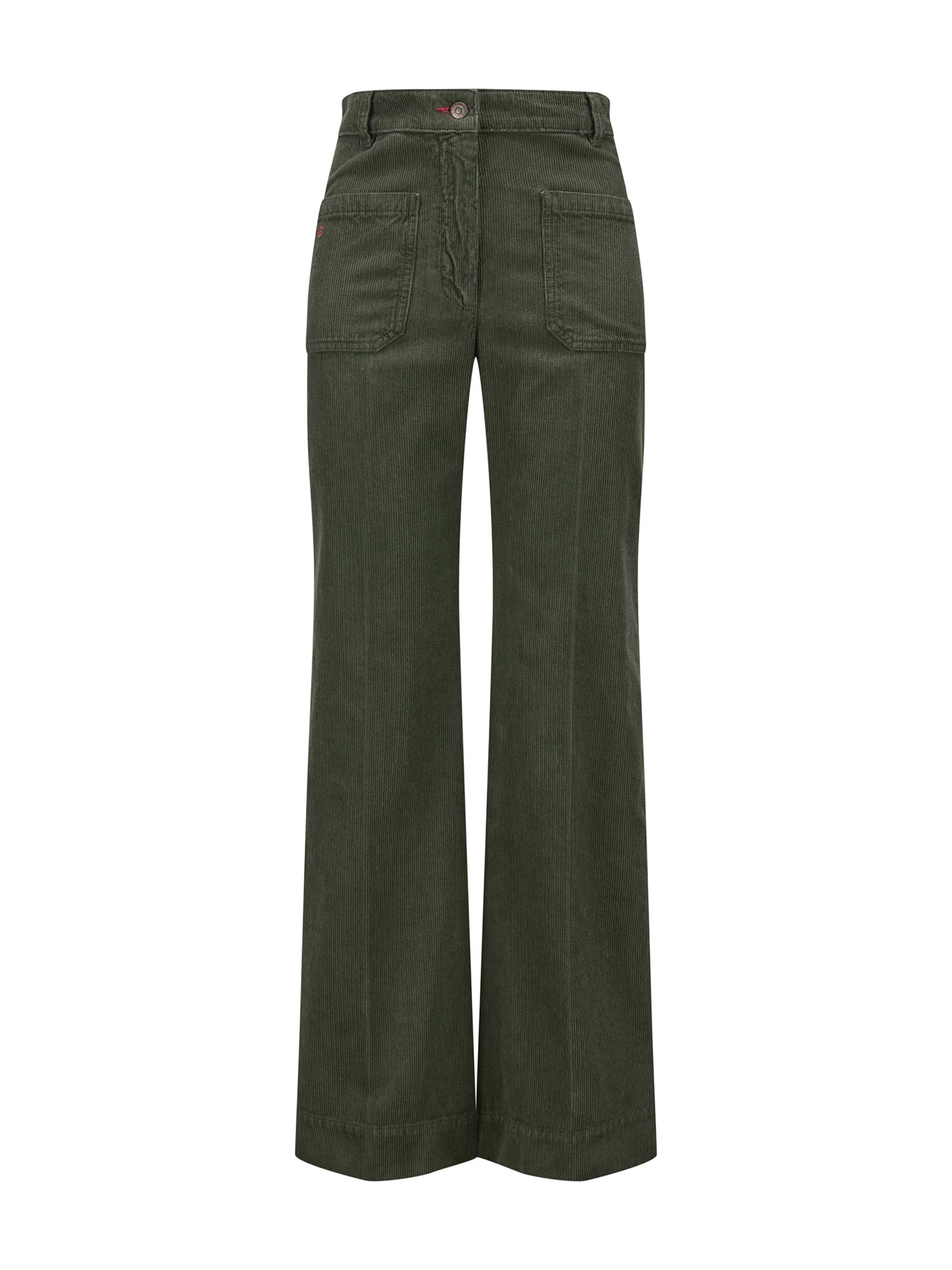 Victoria Beckham Pants "alina" In Green