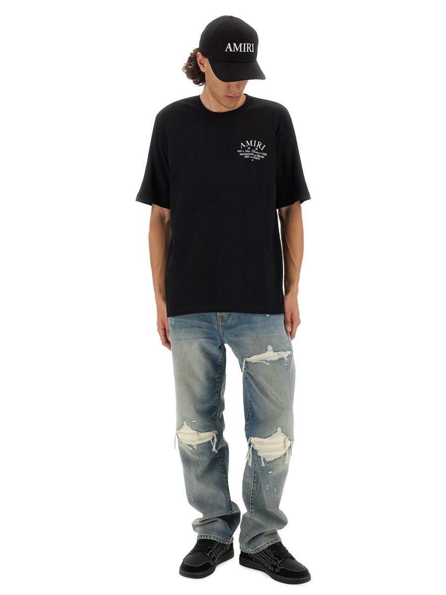 T-SHIRT CON STAMPA AMIRI ARTS DISTRICT