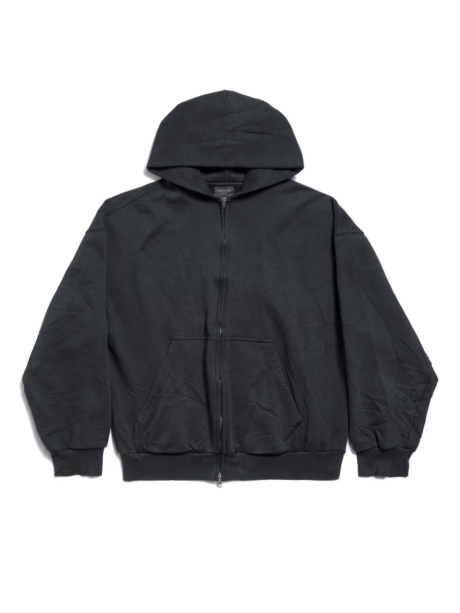 FELPA CON ZIP FLIPPED