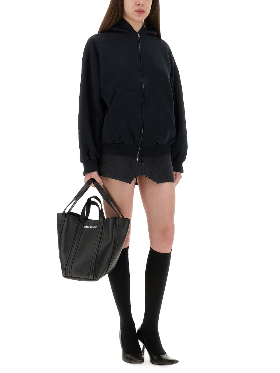 FELPA CON ZIP FLIPPED
