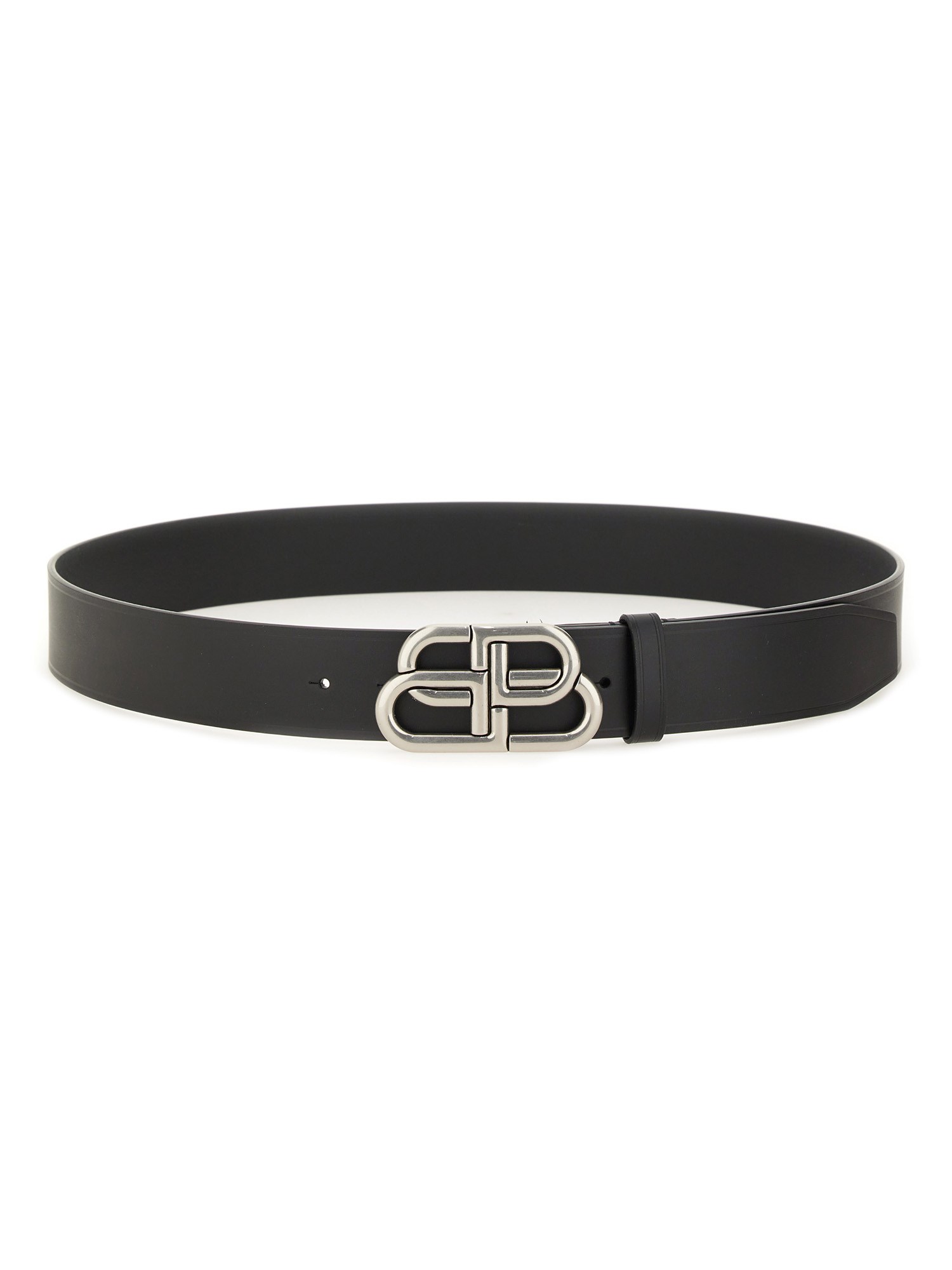 Balenciaga "bb Extra Large" Belt In Black