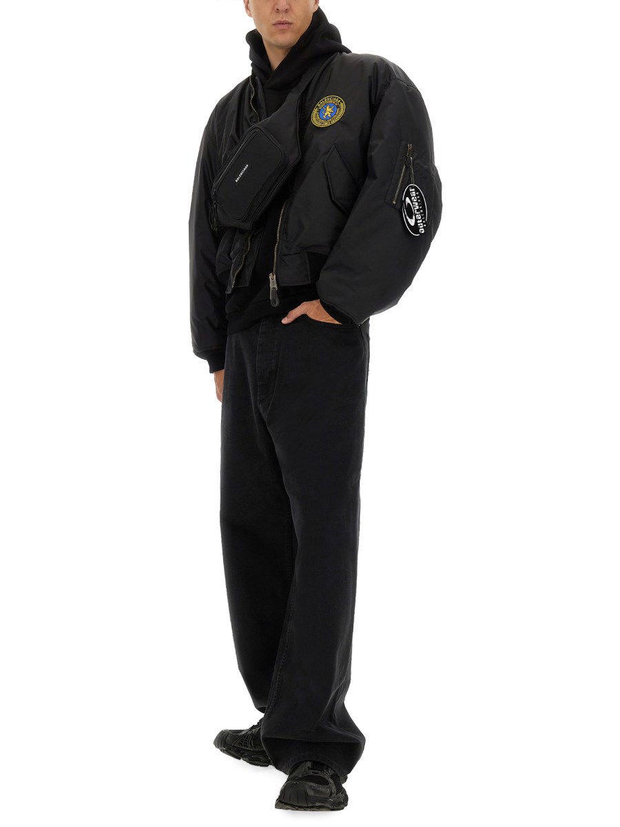 GIACCA BOMBER LARGE FIT