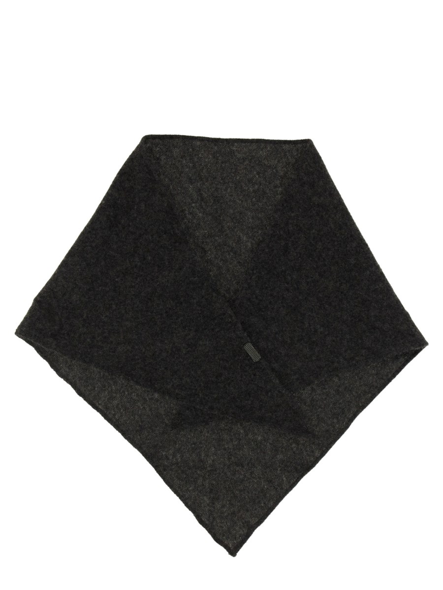 FOULARD IN CASHMERE CON MONILE
