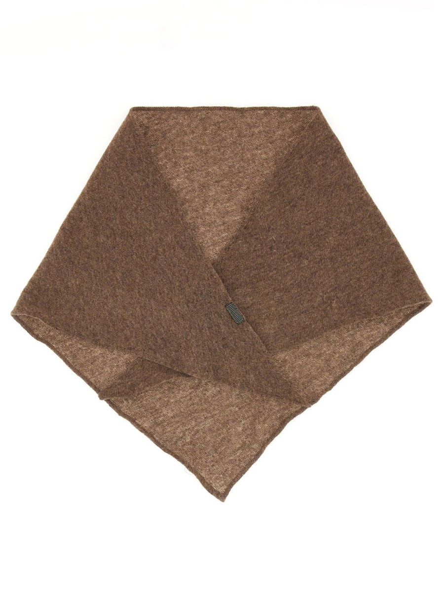FOULARD IN CASHMERE CON MONILE