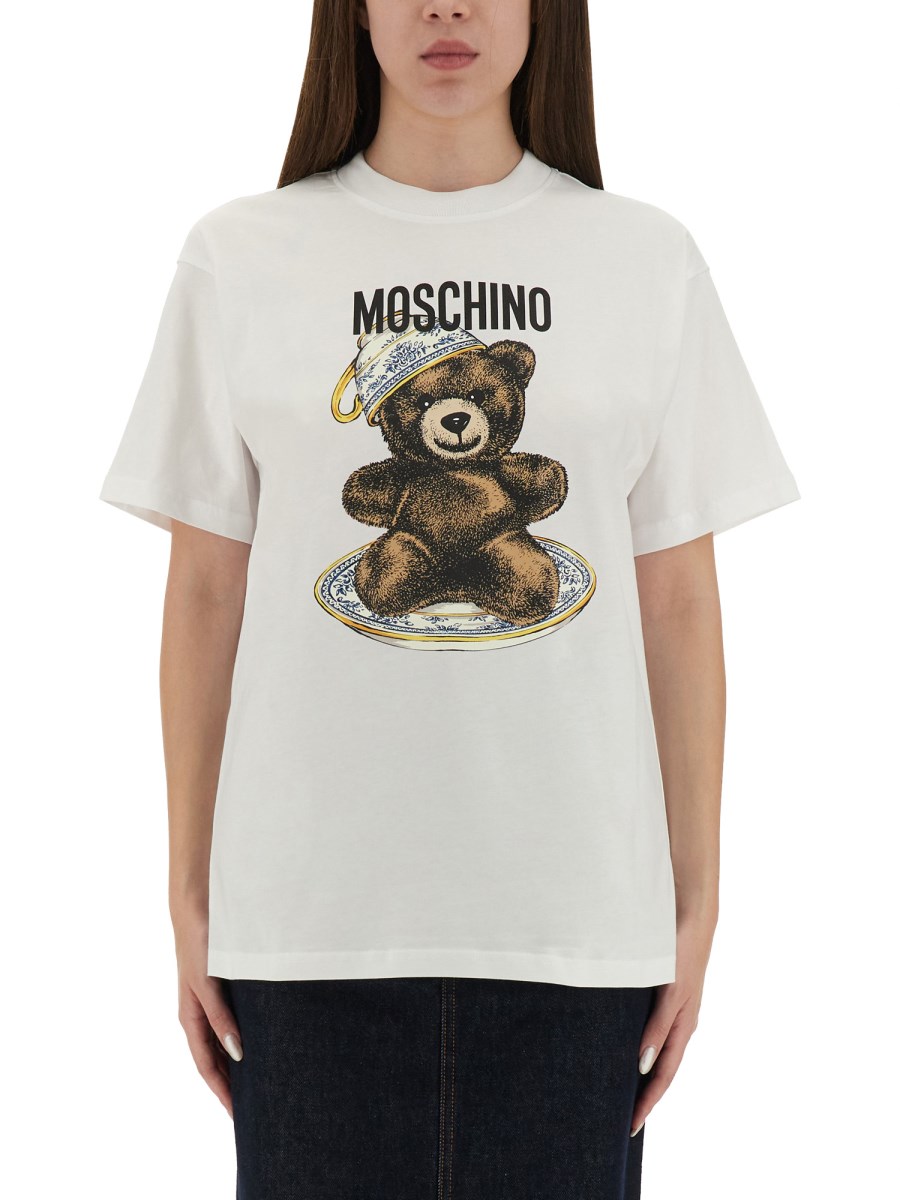 T-SHIRT CON STAMPA TEDDY