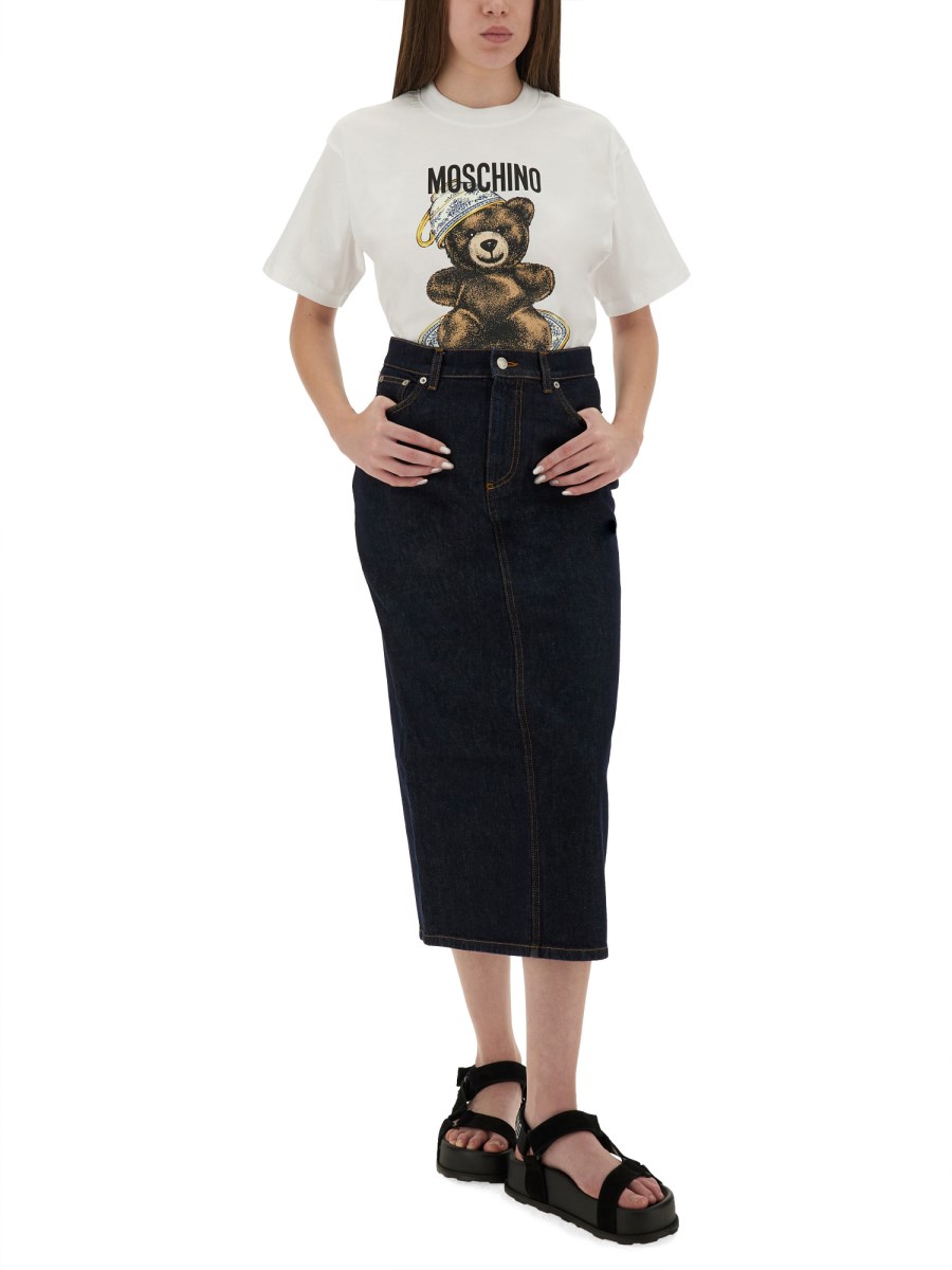 T-SHIRT CON STAMPA TEDDY