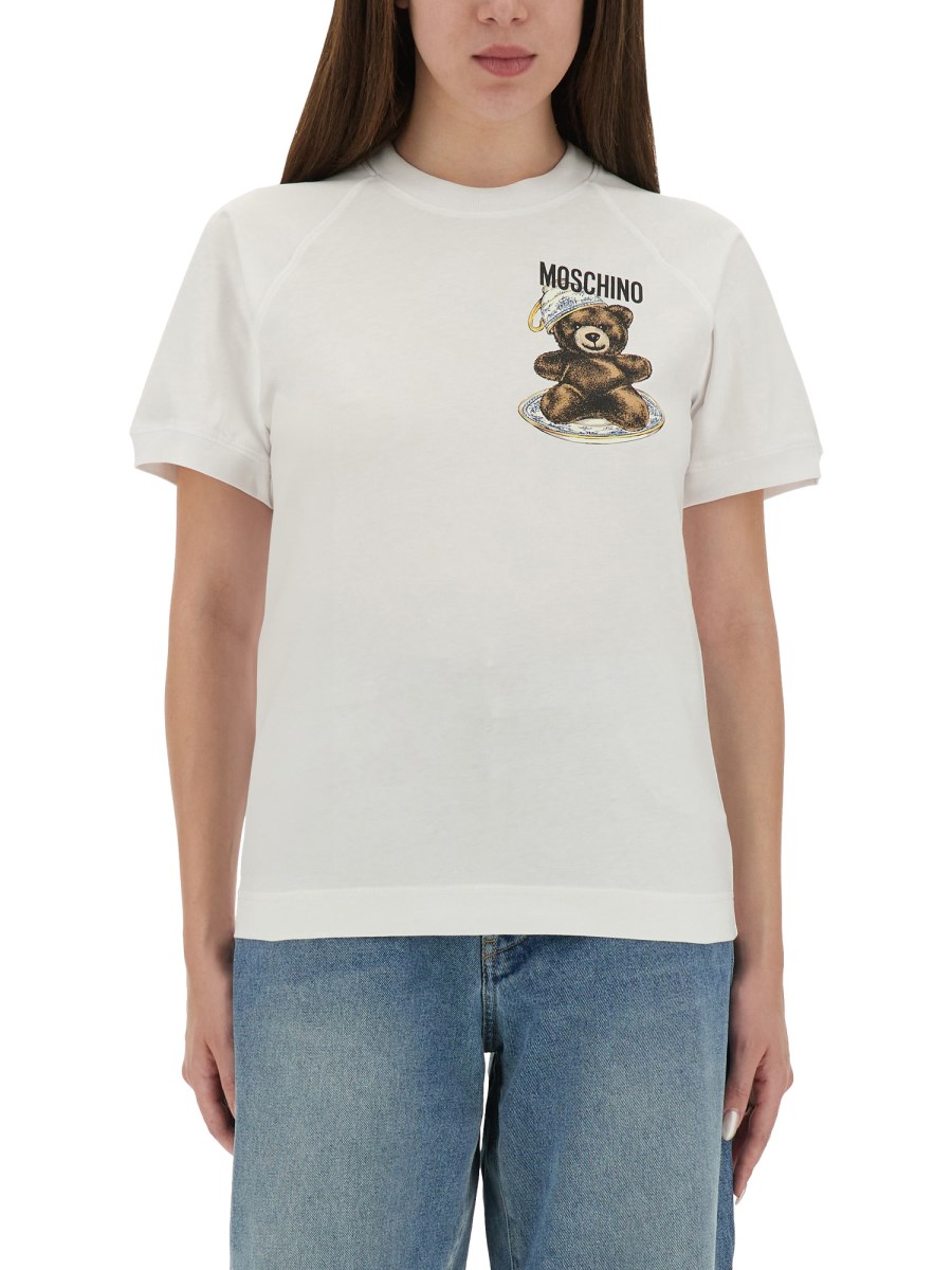 T-SHIRT CON STAMPA TEDDY