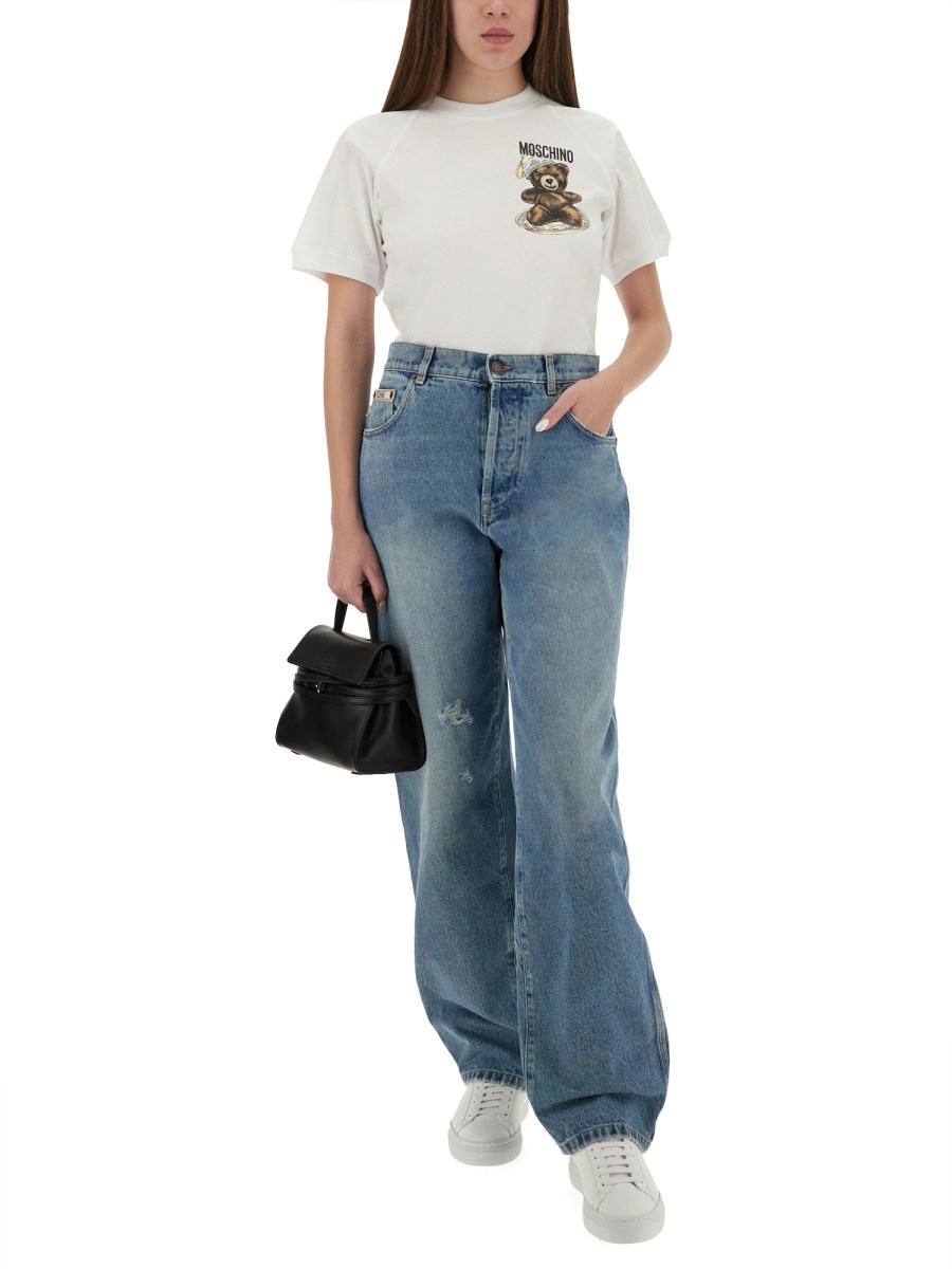 T-SHIRT CON STAMPA TEDDY