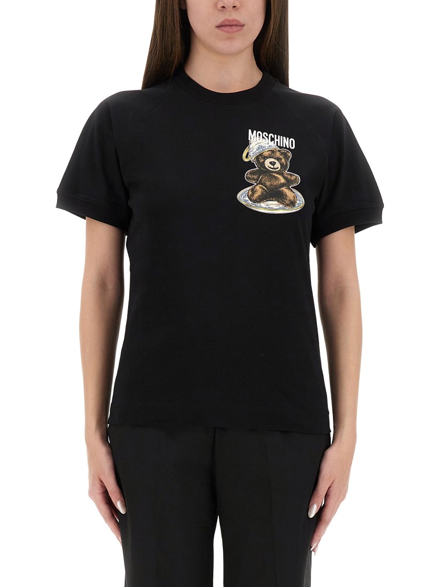 T-SHIRT CON STAMPA TEDDY