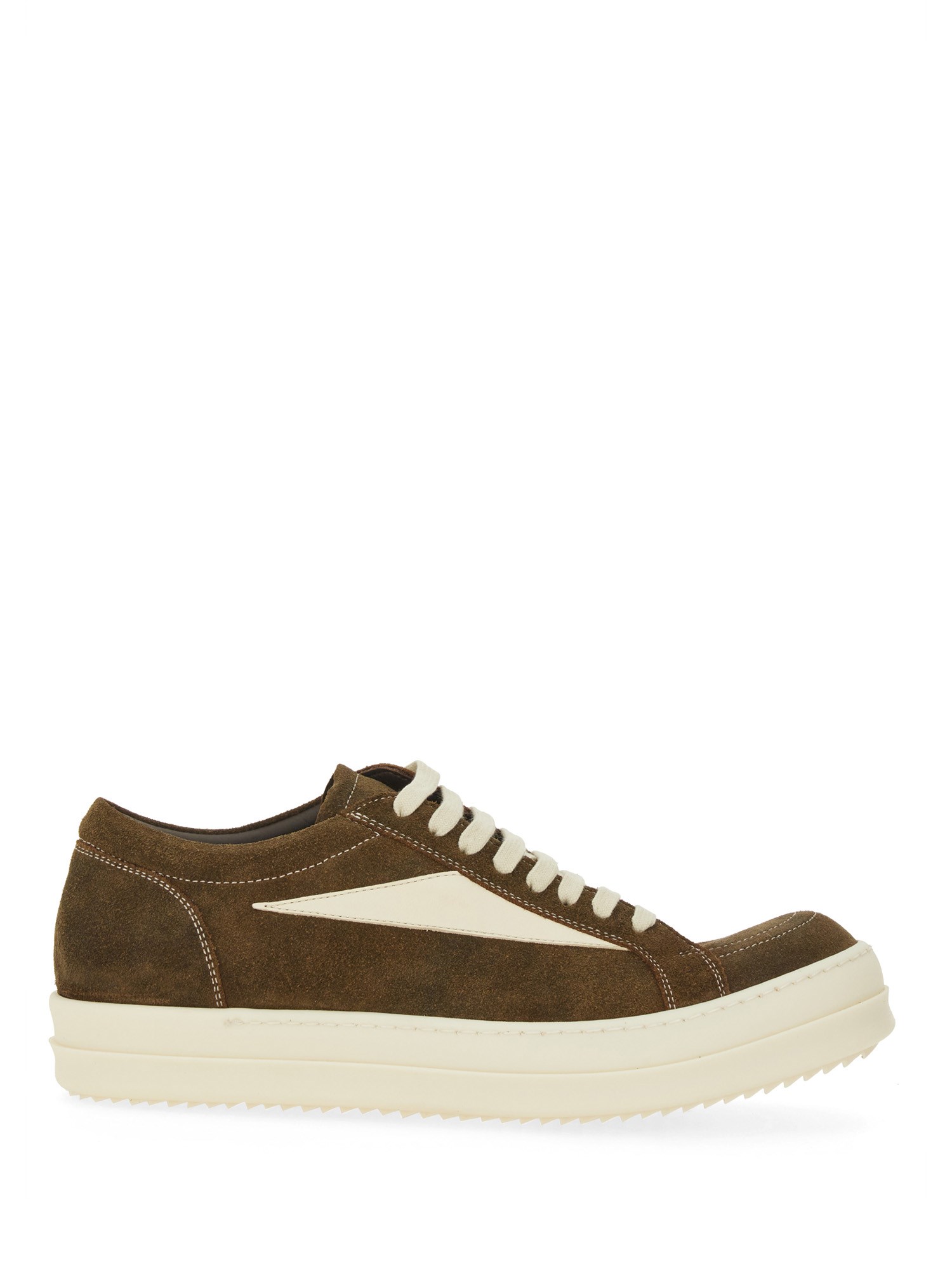 Rick Owens Sneakers Low-top Concordians Runway Vintage In Suede Leather In Multi