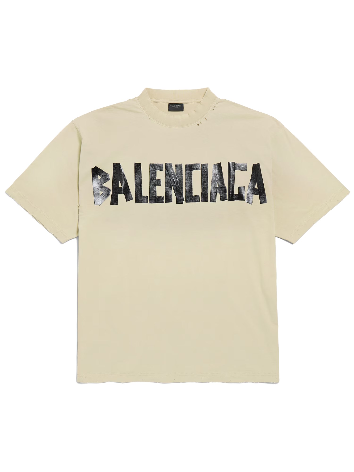 balenciaga “tape type” t-shirt