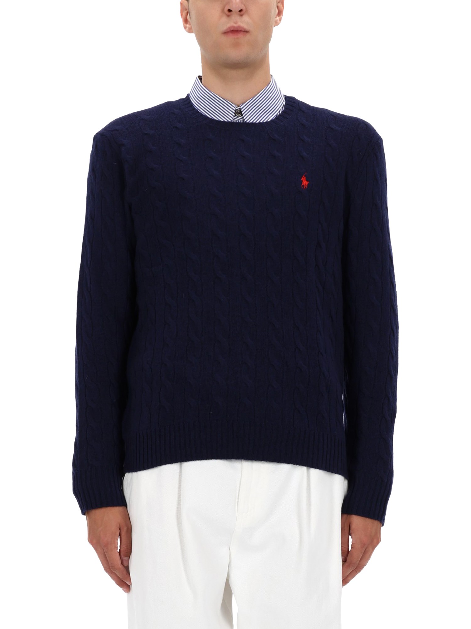Polo Ralph Lauren Pony Sweater In Blue