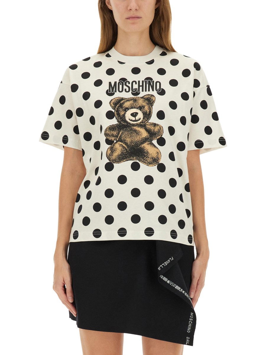 T-SHIRT "TEDDY POLKA DOTS"