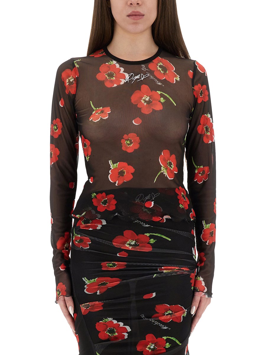 TOP IN MESH A FIORI