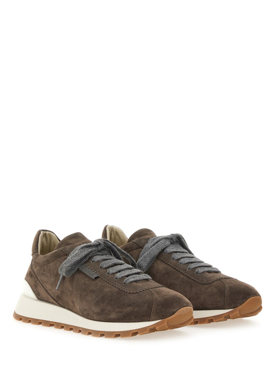 SNEAKER RUNNING IN CAMOSCIO 