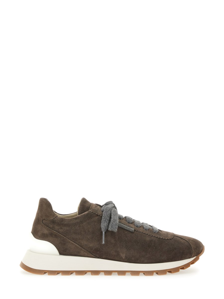 SNEAKER RUNNING IN CAMOSCIO 