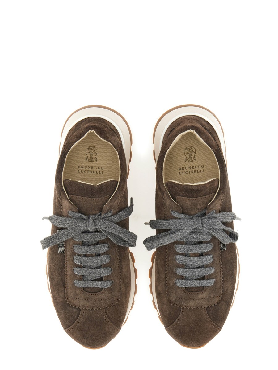 SNEAKER RUNNING IN CAMOSCIO 