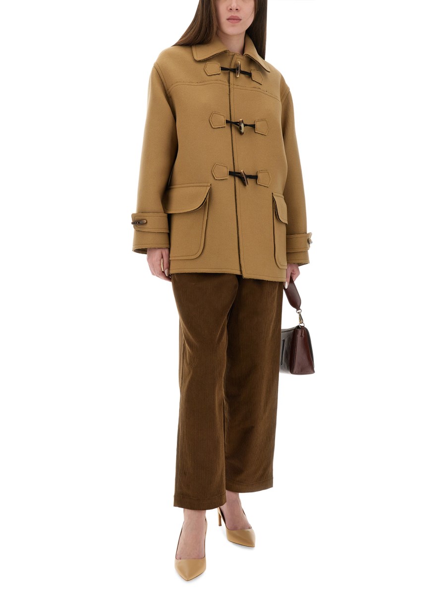 PANTALONE IN VELLUTO A COSTE