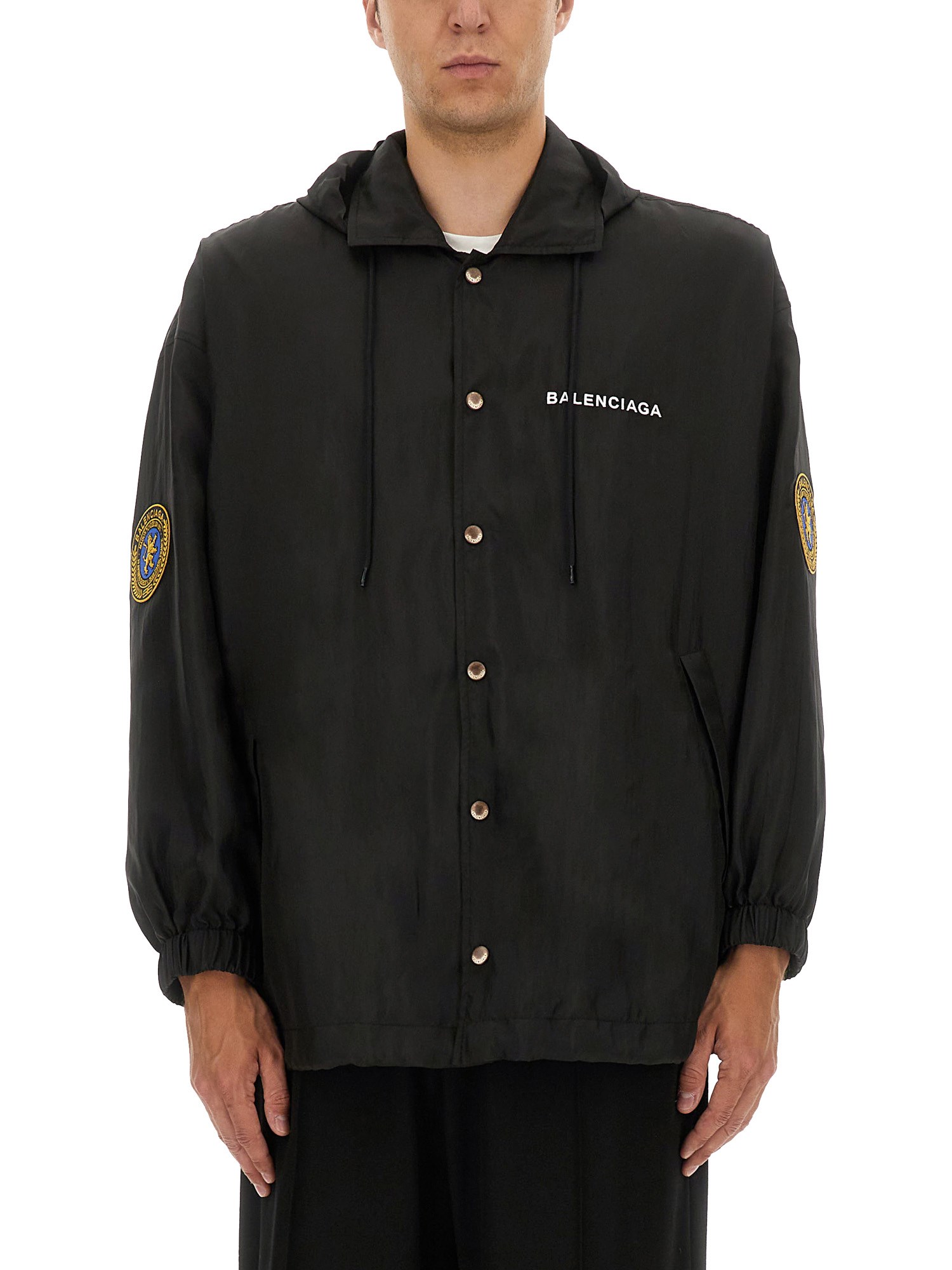 balenciaga oversized windbreaker
