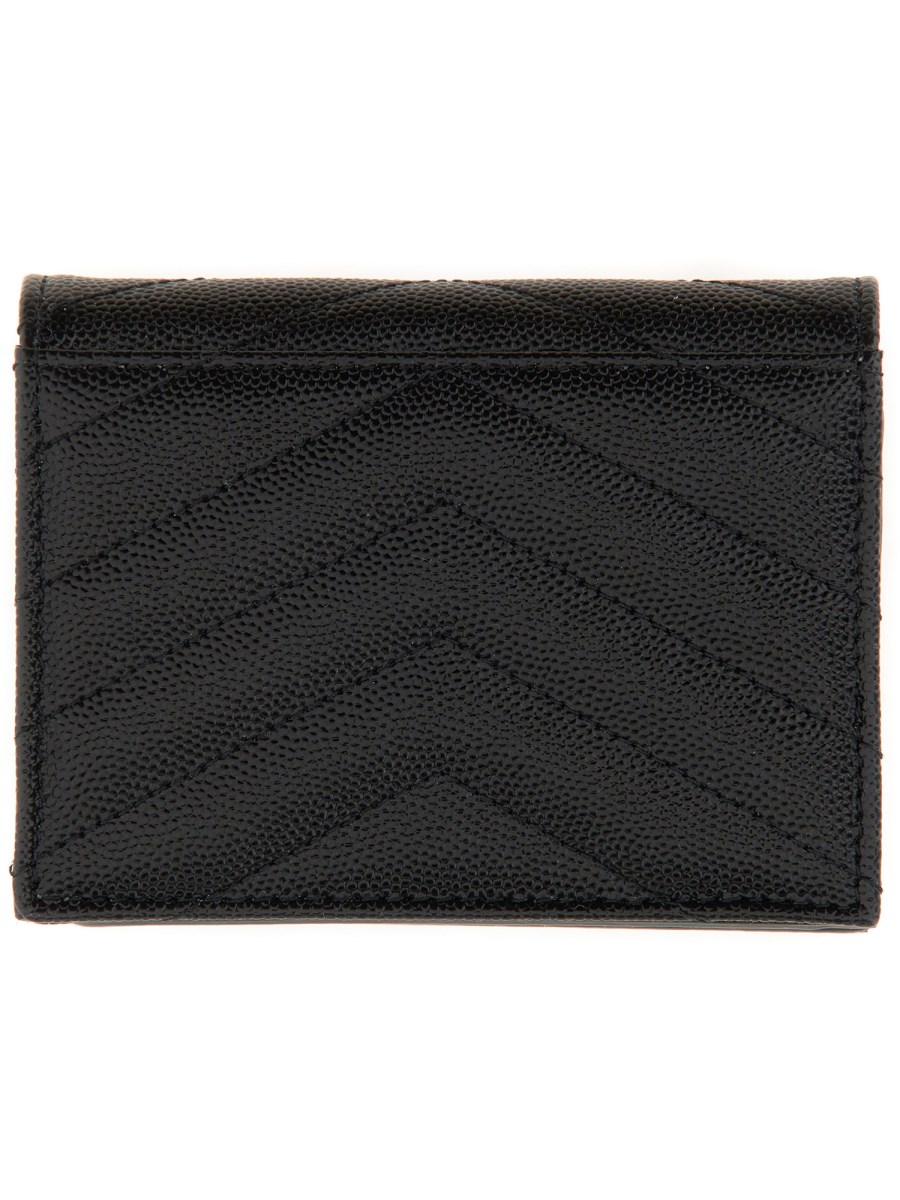 PORTA CARTE CON PATTA CASSANDRE MATELASSÉ 