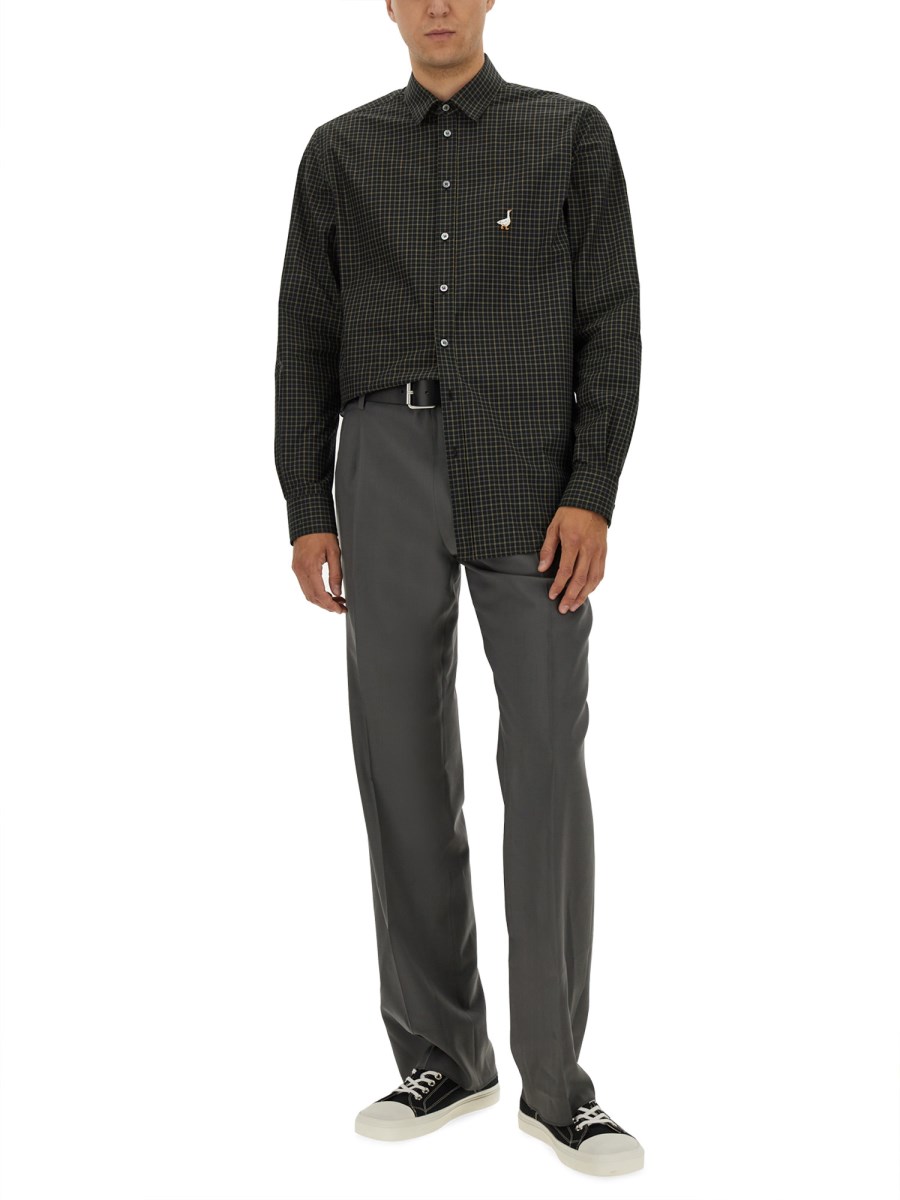 CAMICIA CON RICAMO GOOSE