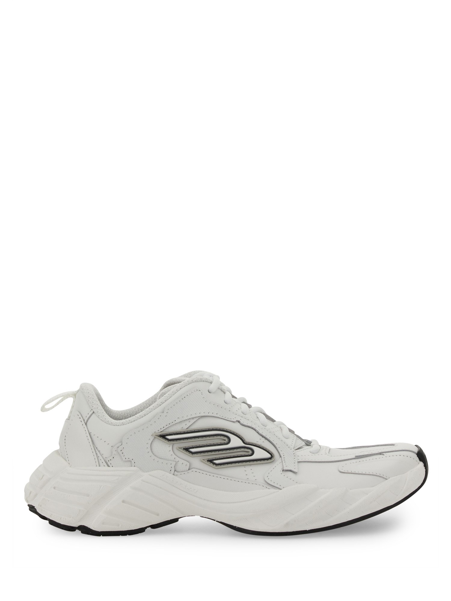 Balenciaga Monday Low-top Sneakers In Leather In Neutral