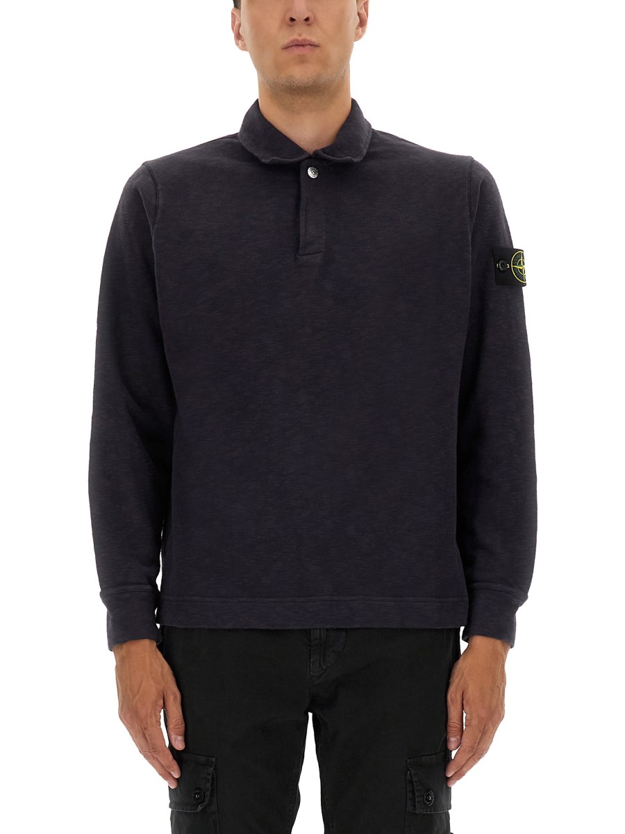POLO IN COTONE VANISÉ 