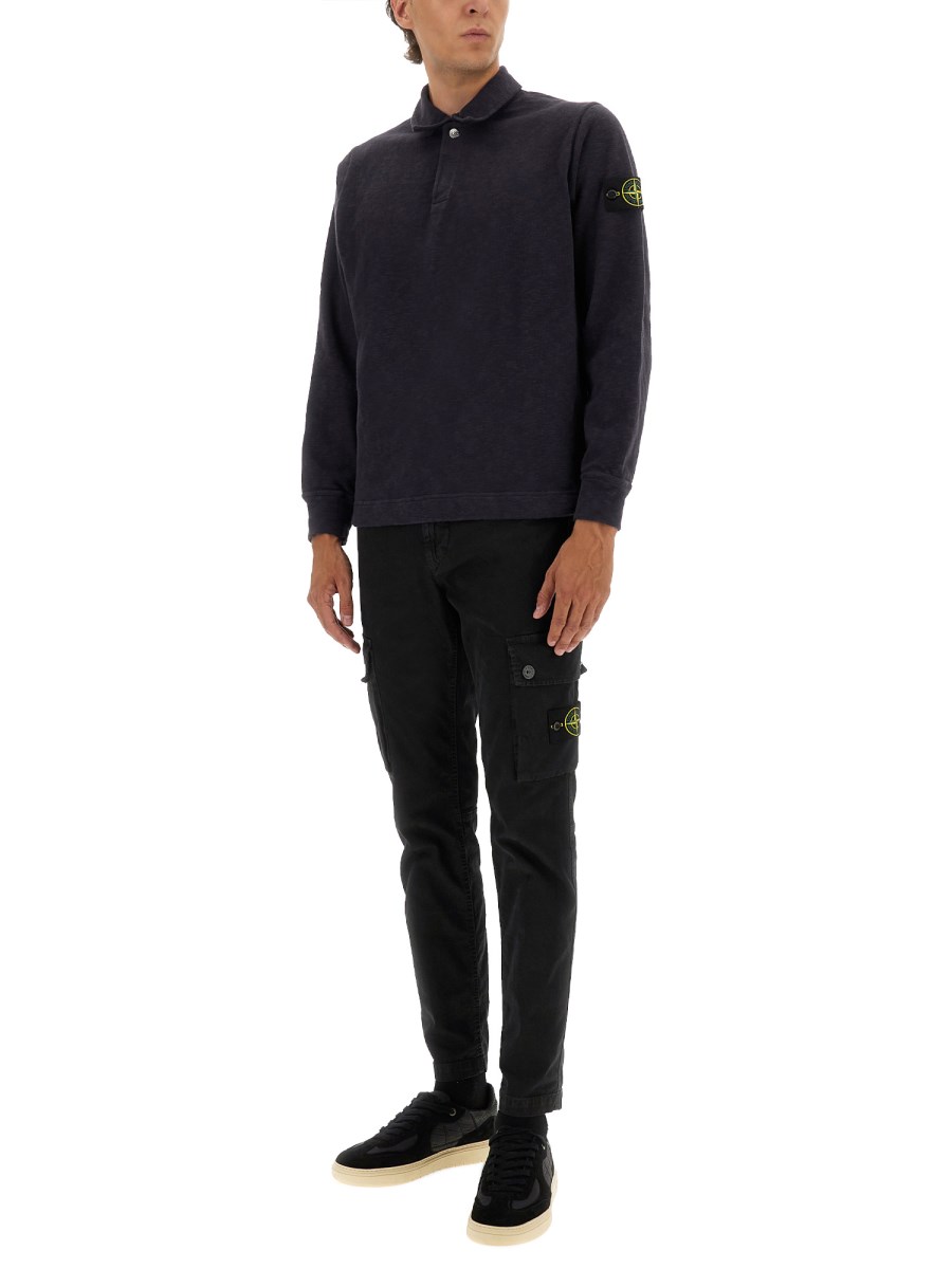 POLO IN COTONE VANISÉ 