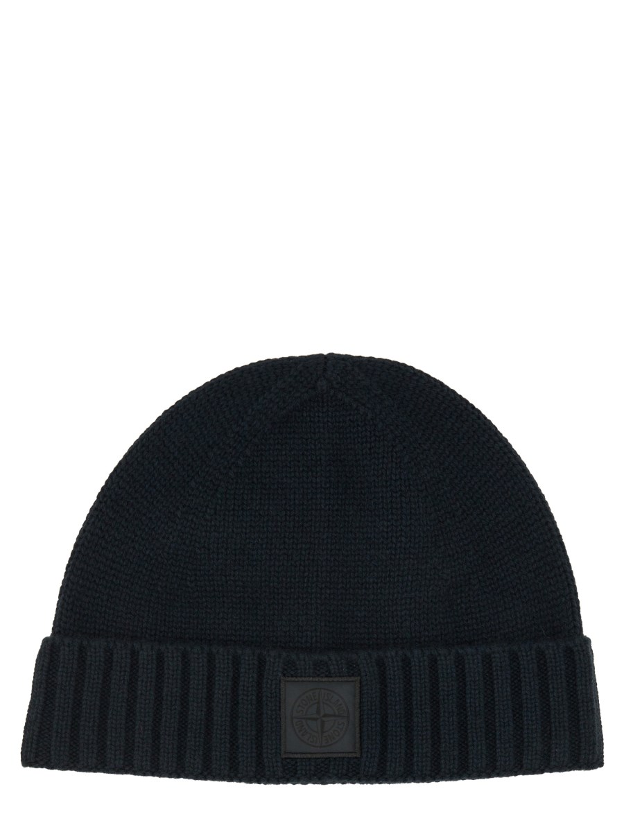 BERRETTO IN CASHMERE CON LOGO