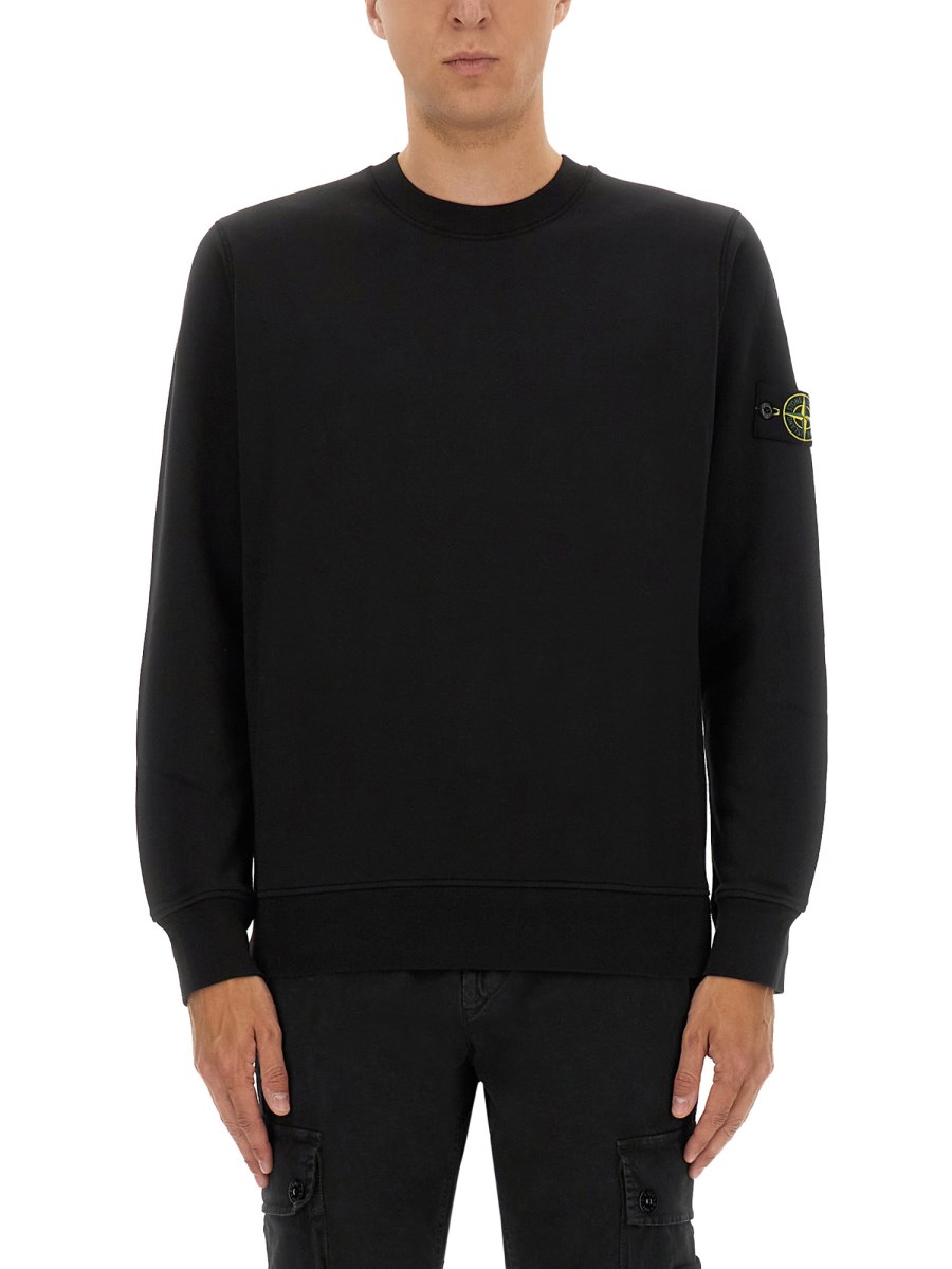 FELPA REGULAR FIT IN COTONE BIOLOGICO