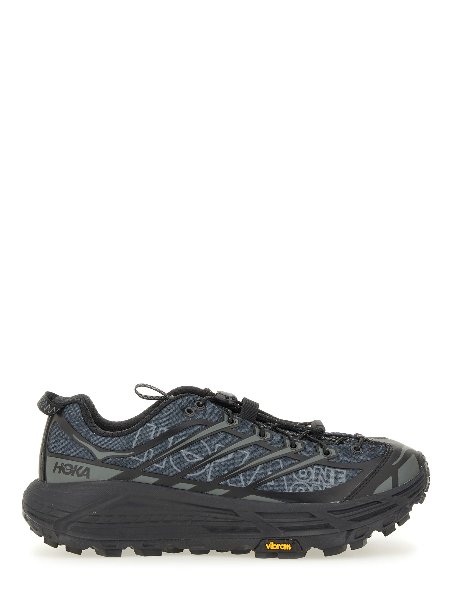 Hoka U Mafate Three2 Wordmark Sneakers In Black