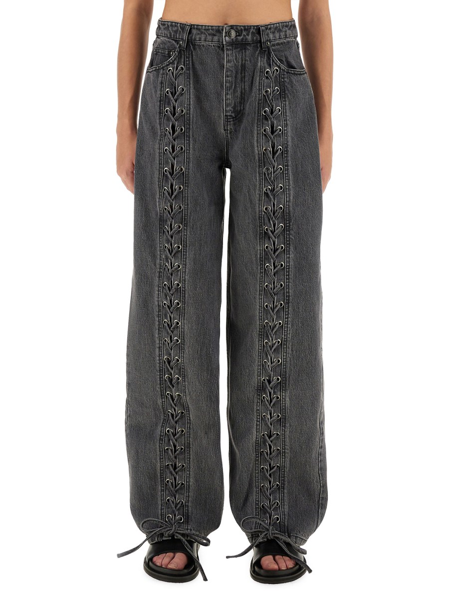 PANTALONE CON LACCI
